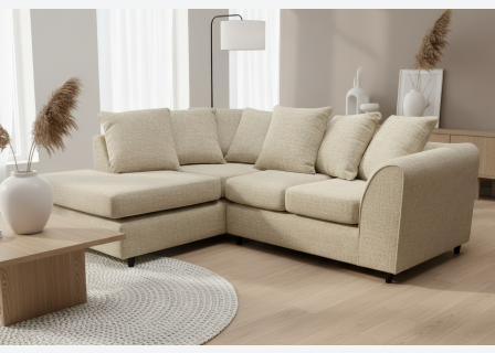 Jumbo Chenille Corner Sofa