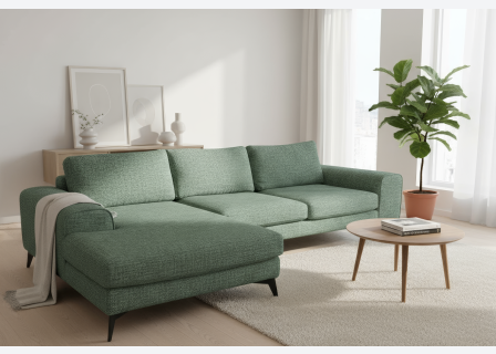 Venice Chenille Corner Sofa