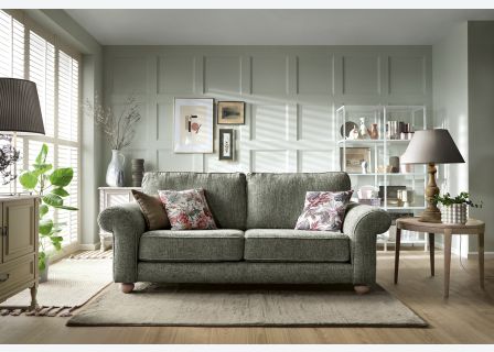 Ingrid 3 Seater Sofa | Rifle Green