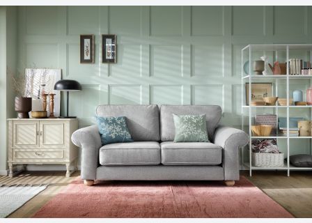 Ingrid 2 Seater Sofa | Light Grey
