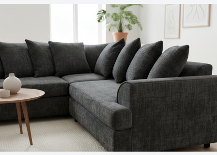 Ferguson Chenille Corner Sofa