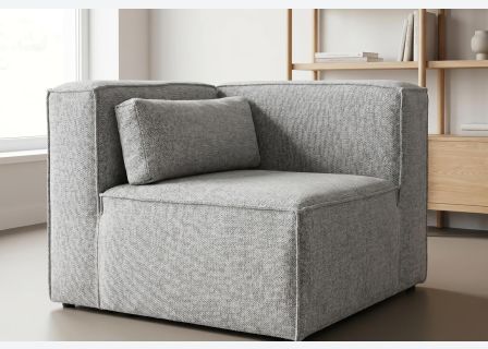 Doris Basket Weave Corner Unit