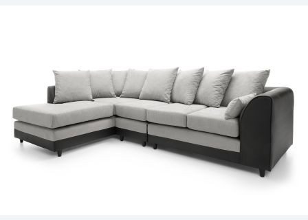 DYLAN PLUS LARGE CHENILLE CORNER SOFA