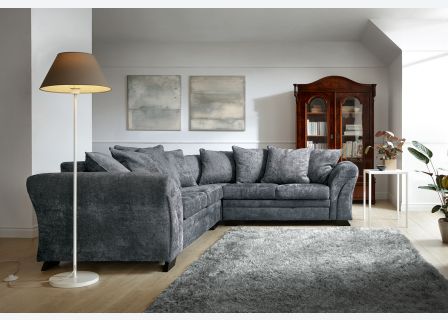 FARROW CRUSHED CHENILLE CORNER SOFA