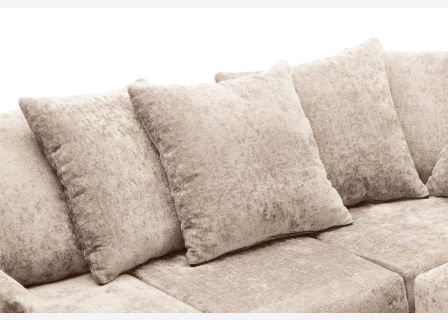 Harriet Crushed Chenille U-Shape Sofa