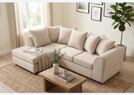 Harriet Relaxed Linen Corner Sofa
