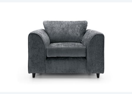 Harriet Crushed Chenille Armchair