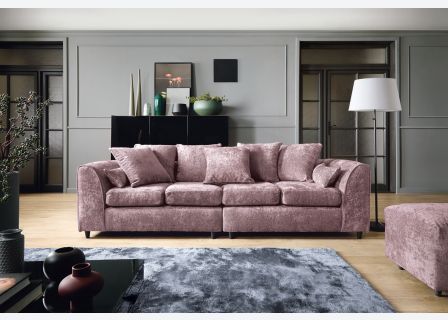 Harriet Crushed Chenille 4 Seater