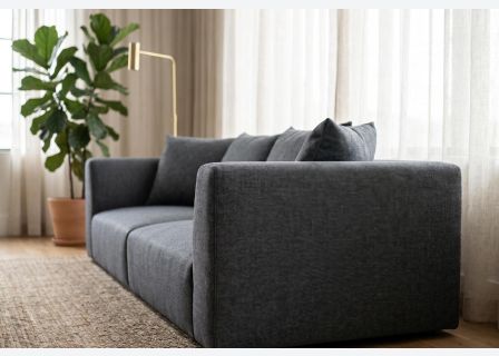 Tokyo Brushed Tweed 3 Seater Modular Sofa