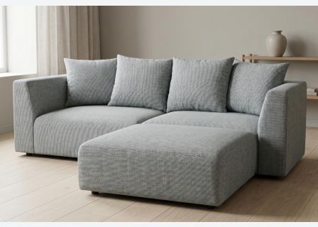 Tokyo Basket Weave Modular Reversible Corner Sofa
