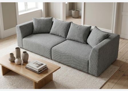 Tokyo Basket Weave 3 Seater Modular Sofa