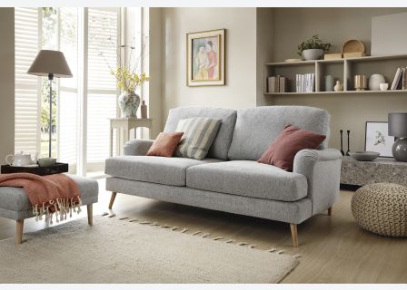 Harper Chenille 3 Seater Sofa