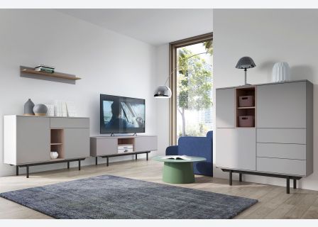 Inox Sideboard 125cm 